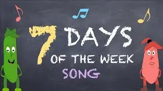 7 Days of The Week Song | Week Days | Green Bean's Music