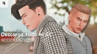 ☁️ CC FOLDER | MALE |  Los Sims 4 Contenido Personalizado