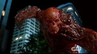 The Flash 6x08 The Flash vs Bloodwork fight scene