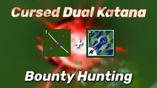 *Cursed Dual Katana* Gives Easy Bounty! (30M Mobile - Bounty Hunting) | Blox Fruits - Roblox