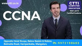 CCNA Course at CTTI Computer Education