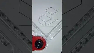 How to draw isometric drawing [drawing no 1] 