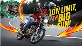 Suzuki GN 125: Motorbike riding at the lower limit (Part 1)