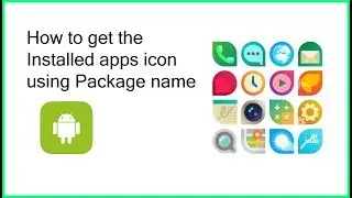 How to get the installed app icon using package name