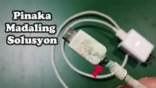 How to Repair Cellphone Charger Cable in 5 Minutes | SIMPLE LANG GAWIN!