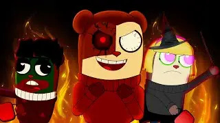Max , Jimmy and hope goes trick or treating!  (ANIMATION)