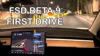 Tesla FSD Beta 9 First Drive