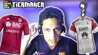 TIERLIST MEJORES CAMISETAS DEL DEPORTIVO SAPRISSA