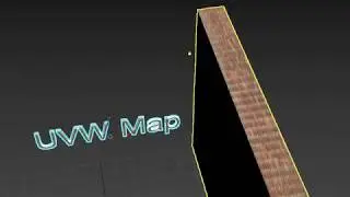 11_Модификатор UVW Map в программе 3ds Max используя ART Render
