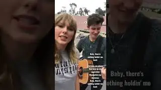 Taylor Swift and Shawn Mendes sing 