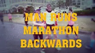MARATHON IN REVERSE - Man Runs Marathon Backwards - March 9, 2019