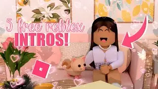 EVEN MORE FREE roblox intros! (for girls!) || mxddsie ♡