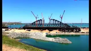 Керченский мост сегодня 29 сентября Строительство Самого Большого Моста В России Керченский мост