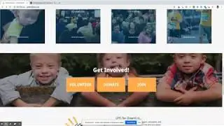 Website mockup w/Gravit
