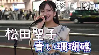 松田聖子/ 青い珊瑚礁  cover 路上で歌ってみた