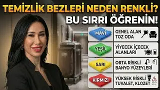 KAT HİZMETLERİNDE RENKLİ BEZLER. #housekeeping