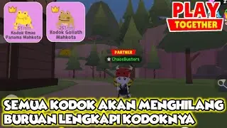 semua kodok di play together akan hilang! buruan lengkapi!