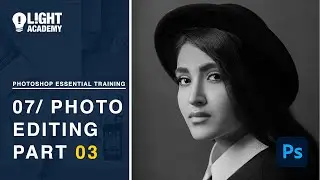 Photoshop Essential Training 07 Photo Editing in Photoshop part 3, Edit Black and White Photo
