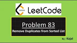 83. Remove Duplicates from Sorted List 