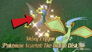 Shiny Flygon in the Mass Outbreak (Pokémon Scarlet: The Indigo Disk)