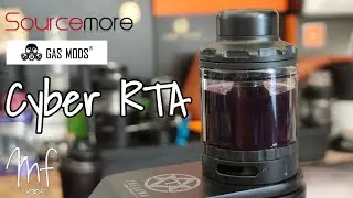 Cyber RTA by Gas Mods - Review, build & wick - Another single coil flavour banger!