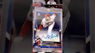 SHOHEI OHTANI KANJI AUTOGRAPH ROOKIE! 🤯🇯🇵