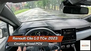 Renault Clio V 1.0 TCe 90HP (2023) POV City Drive