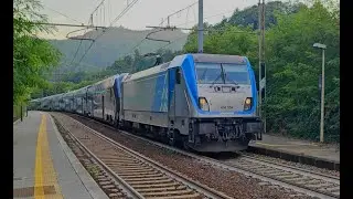 Invio PIstoia - Bologna ETR 621 049 - HTR412 - 057 Blues
