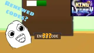 RENEWED *CODES* IN KING LEGACY