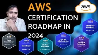 AWS certification paths in 2024 based on roles