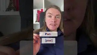 Paris - French pronunciation