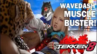 Tekken 8: KING Tech - How to WAVEDASH MUSCLEBUSTER Guide