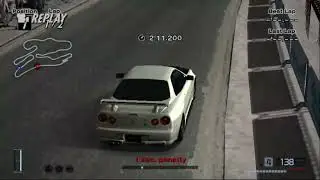 R34 reverse entry!??!? (sequel to the muffinman porsche 911 360 drift)