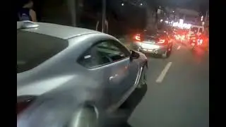 Angas ng kotse, nadaanan ko papuntang Pasig simbahan, convoy naka hazard na no plate no huli