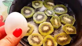 Одно Яйцо и Киви просто творит чудеса! Очень вкусный торт на сковороде.