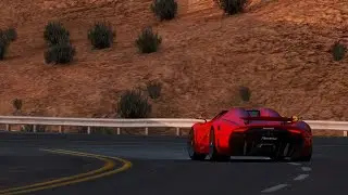 1500HP Koenigsegg Regera At Black Cat County Expensive Car Racing Gameplay 4K 60FPS | Assetto Corsa