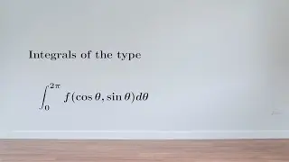 Using complex contour analysis to solve integrals with trigonometric functions