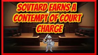 Sovtard Tries to Be a Lawyer but Ends Up Getting Contempt of Court Charges