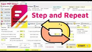 Step and Repeat, Repeat Pdf Pages, Repeat Page, Pdf Page Repeat | Super PDF Editor | Pulkitsoft