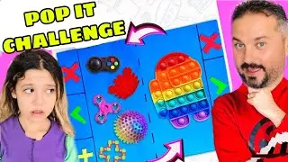 BABAMLA Birlikte Tiktok Pop it Takas Challenge! Trading Fidget Toys Pop it Challenge