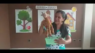 ARRIBA-ABAJO para niños de 3 años A y B (clase 9 de abril)