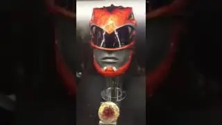 Power Rangers 2017 Helmets and Power Coins props