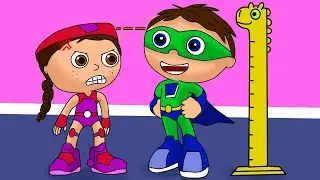 Super WHY! Measure Height | Drawing Story