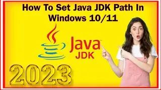 How To Set Java JDK Path In Windows 2023 [java JDK ka path kaise set kare ]