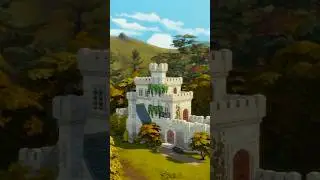 Построила замок в Симс 4 🏰 