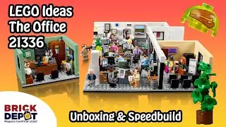 LEGO Ideas The Office 21336 Unboxing & Speedbuild/Timelapse