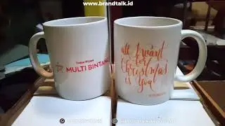 Mug Keramik Desain Sesuai Selera || 085225470343 || Brandtalk Advertising