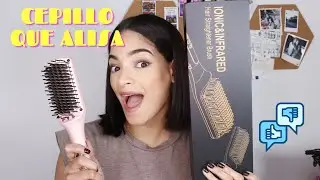 PROBANDO UN CEPILLO QUE ALISA? FUNCIONA O NO? Cukismakeup