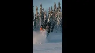 Lynx Snowmobiles - Andreas Bergmark testing MY25 Shredder