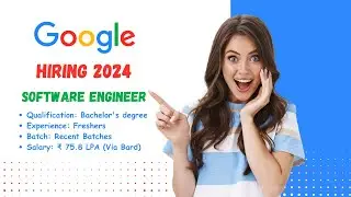 Software Engineer, University Graduate 2025 at Google